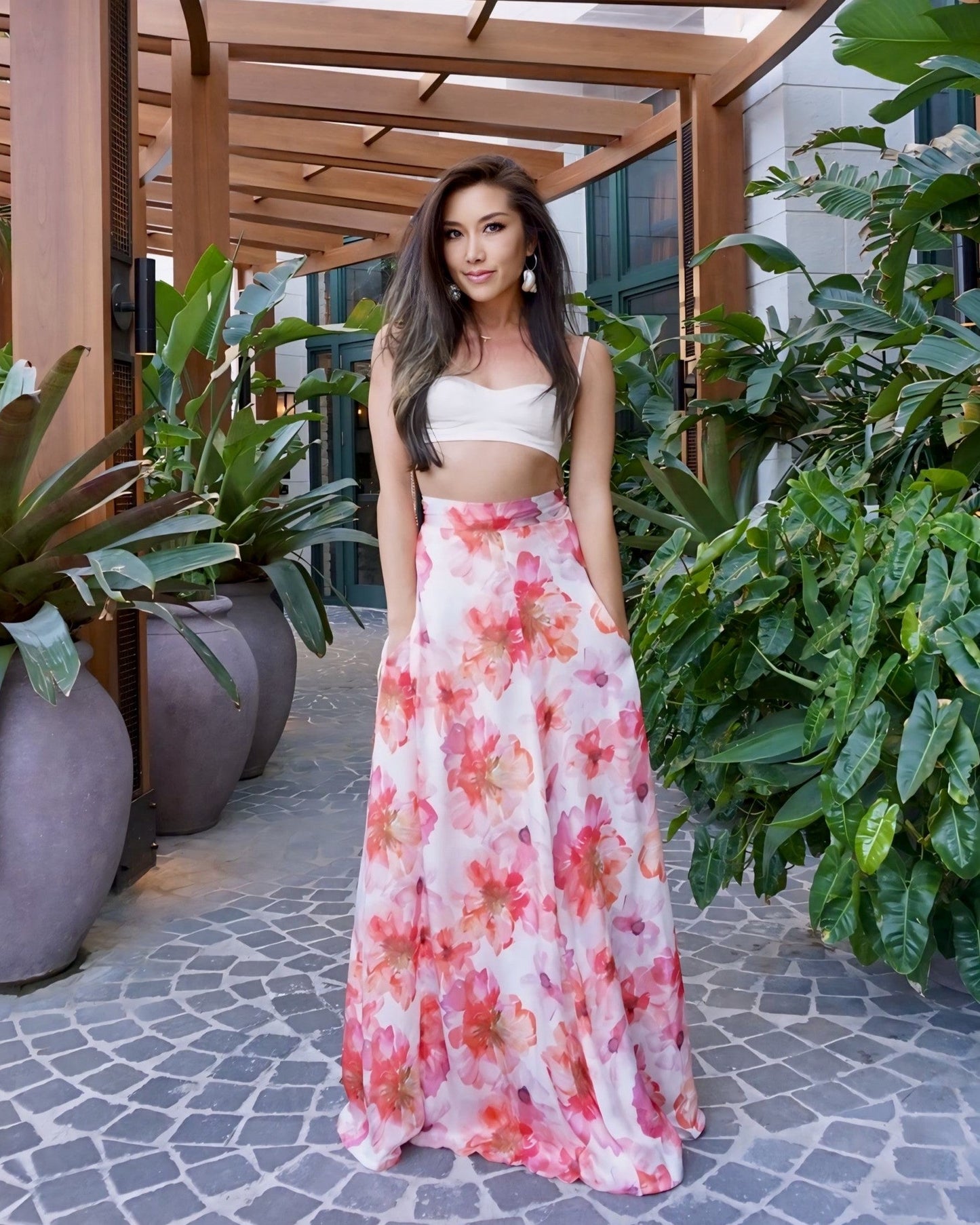 Show Skirt - Sunset Bloom - Concordia Style Boutique