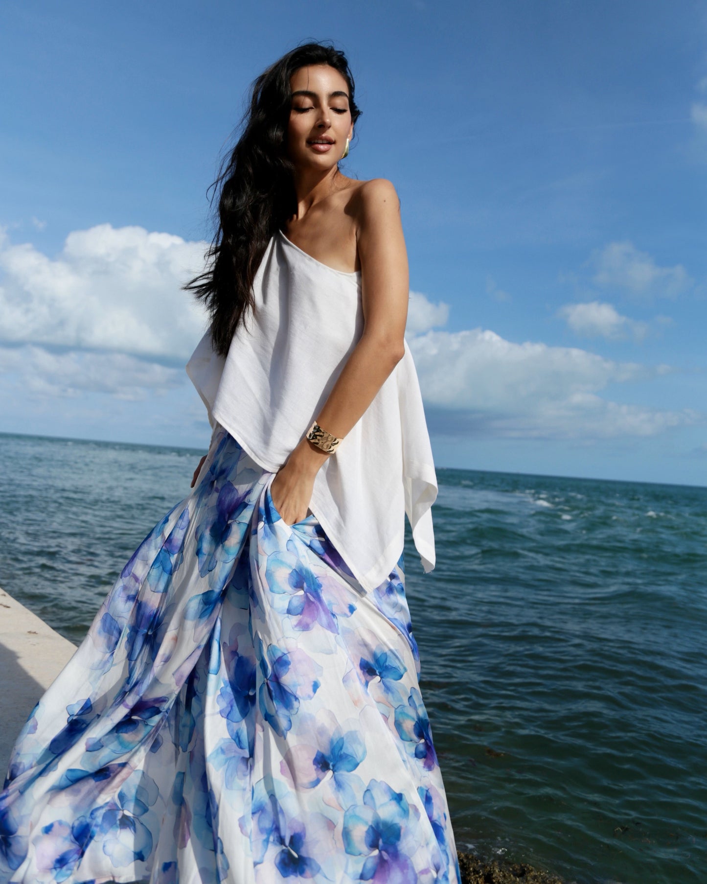 Show Skirt - Azzurra Bloom - Concordia Style Boutique