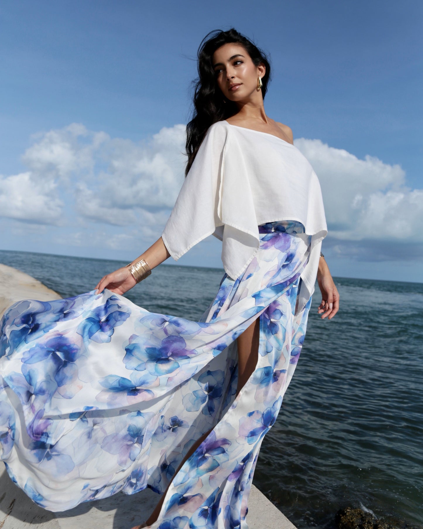 Show Skirt - Azzurra Bloom - Concordia Style Boutique
