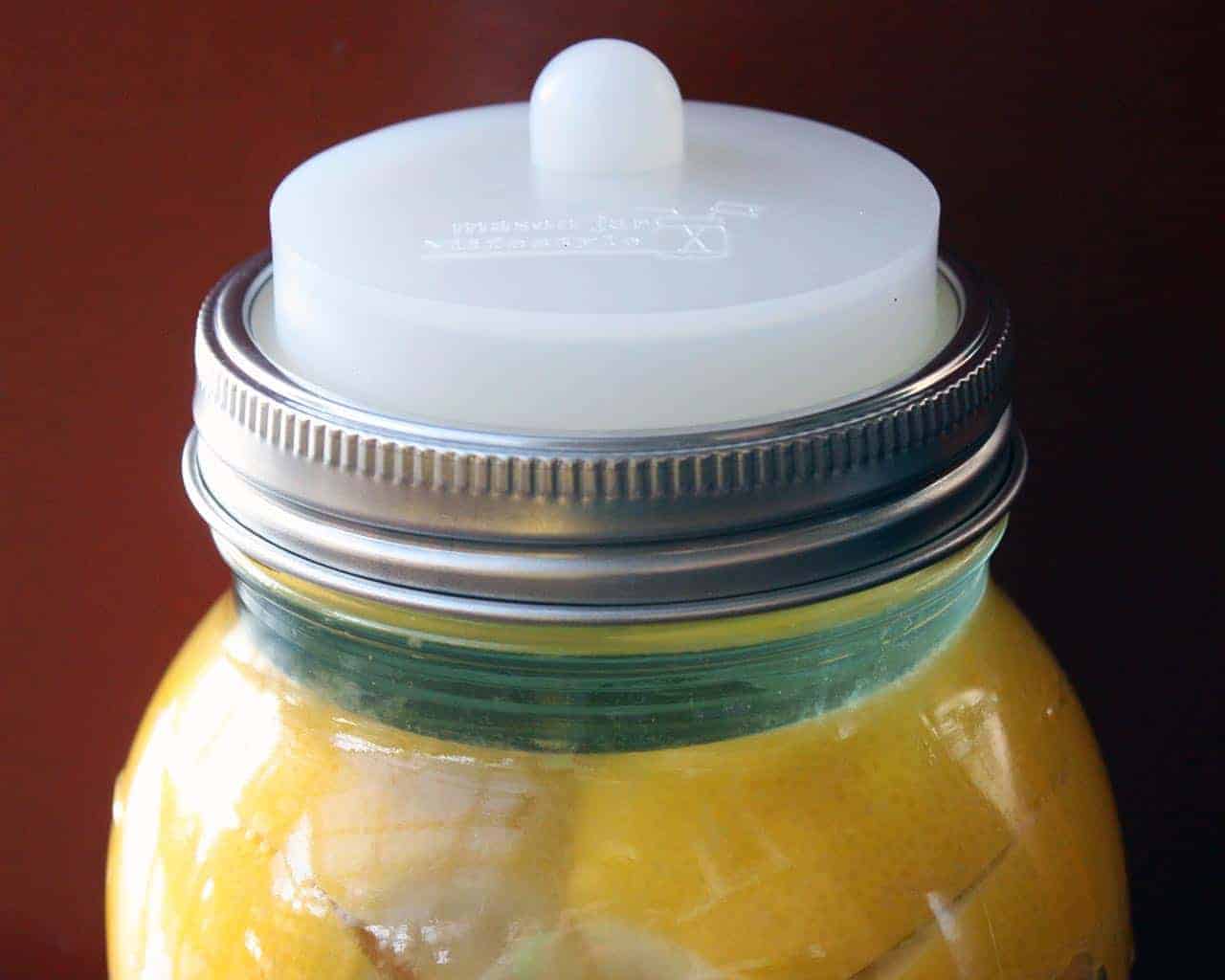 Silicone Fermentation Airlock Valve Lid With SS Band for Wide Mouth Mason Jars - Concordia Style Boutique