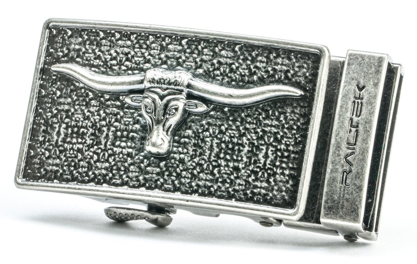 SILVER BULL Railtek™ Belt Buckle - Concordia Style Boutique