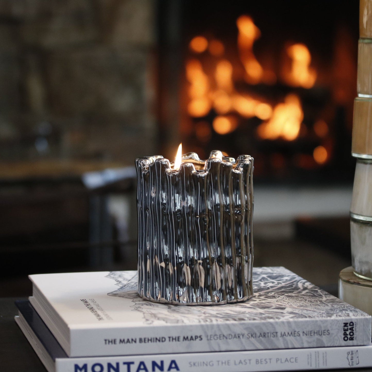 Silver Sagano Candle - Concordia Style Boutique