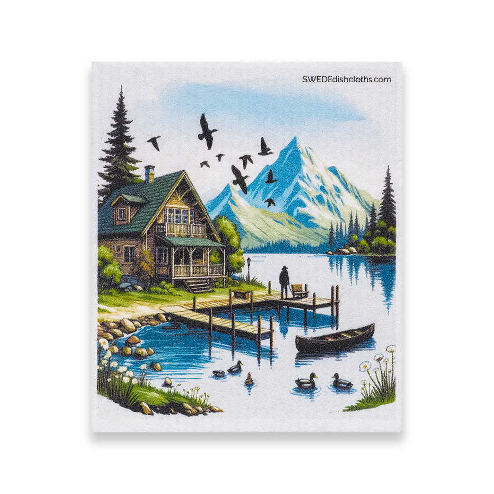 Eco-Friendly Swedish Dishcloths - Mixed Lake 2024 Set of 3 (Paper Towel Replacements, One of Each Design) (Copy) - Concordia Style Boutique