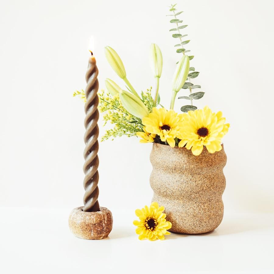Spiral Taper Beeswax Candles - Concordia Style Boutique