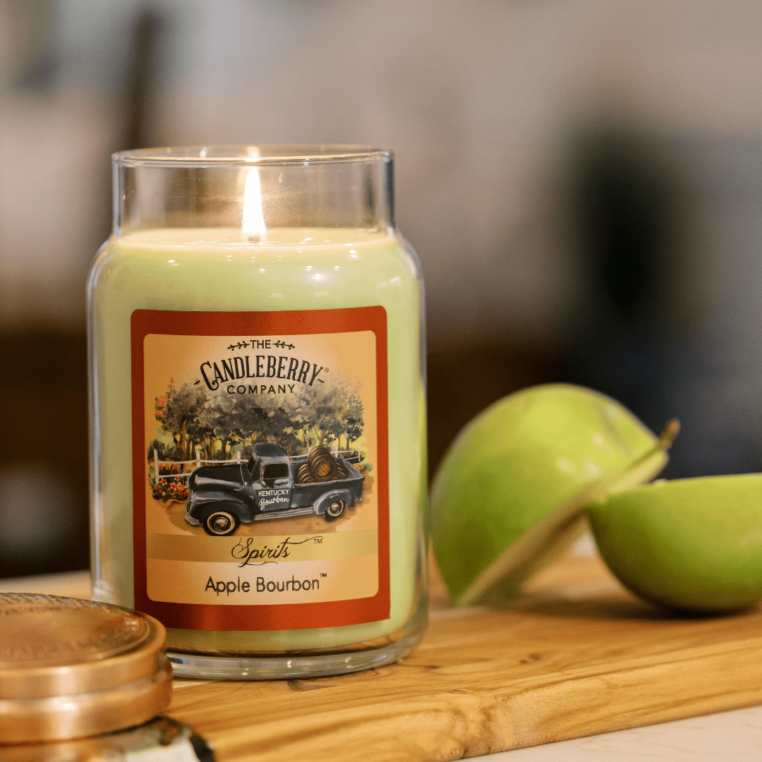 SPIRITS - Apple Bourbon™, Large Jar Candle (Collective) - Concordia Style Boutique