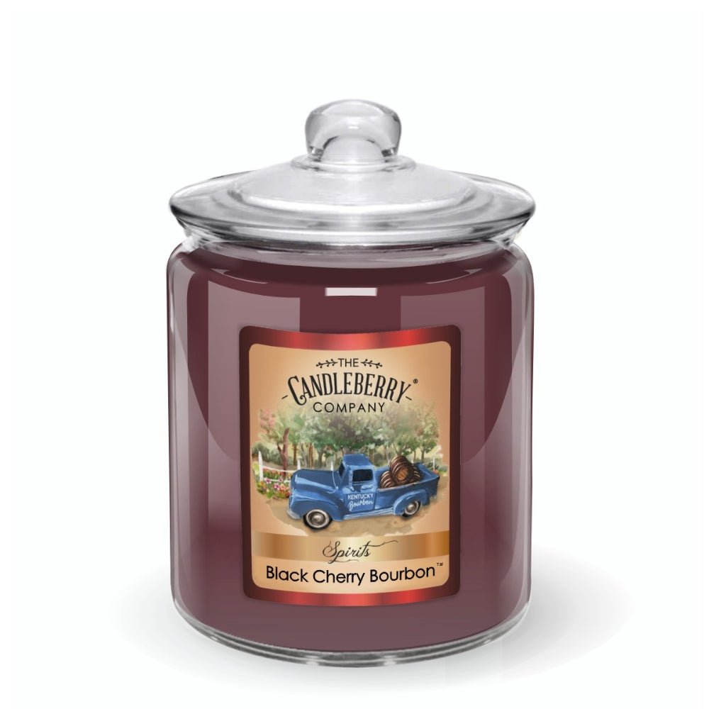 SPIRITS - Black Cherry Bourbon™, 3 - Wick, Candy Jar Candle (Collective) - Concordia Style Boutique