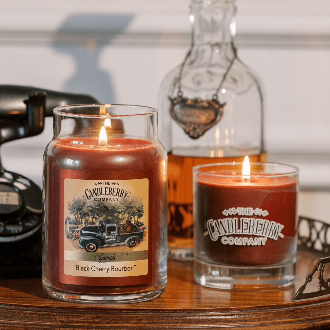 SPIRITS - Black Cherry Bourbon™, Large Jar Candle (Collective) - Concordia Style Boutique
