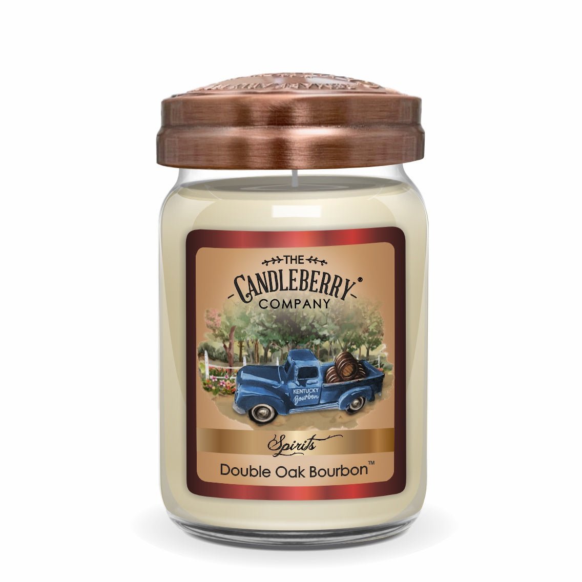 SPIRITS - Double Oak Bourbon™, Large Jar Candle (Collective) - Concordia Style Boutique