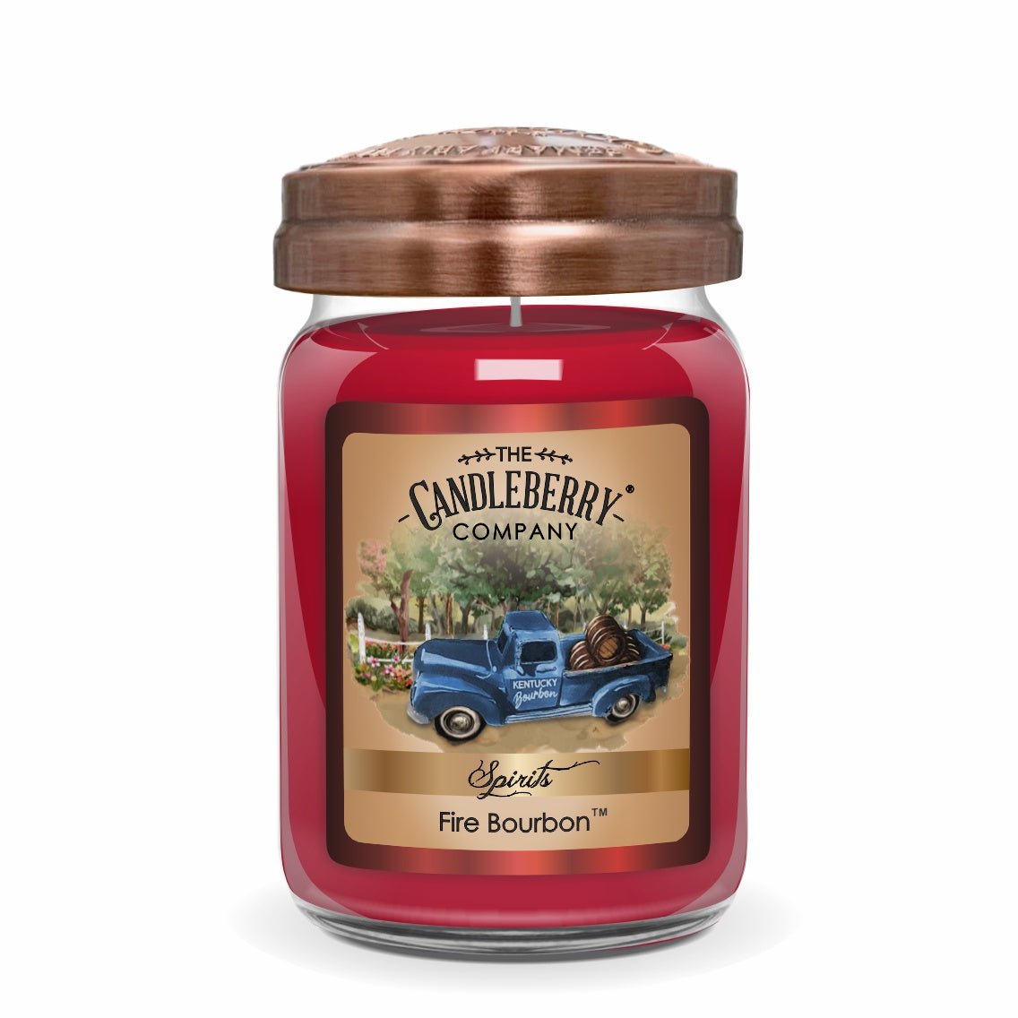 SPIRITS - Fire Bourbon™, Large Jar Candle (Collective) - Concordia Style Boutique