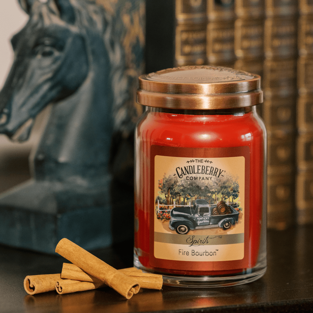 SPIRITS - Fire Bourbon™, Large Jar Candle (Collective) - Concordia Style Boutique
