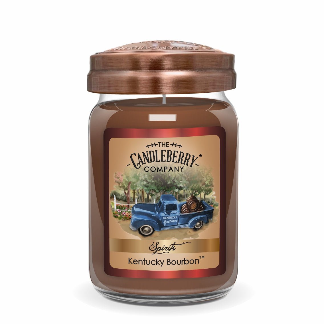SPIRITS - Kentucky Bourbon®, Large Jar Candle (Collective) - Concordia Style Boutique