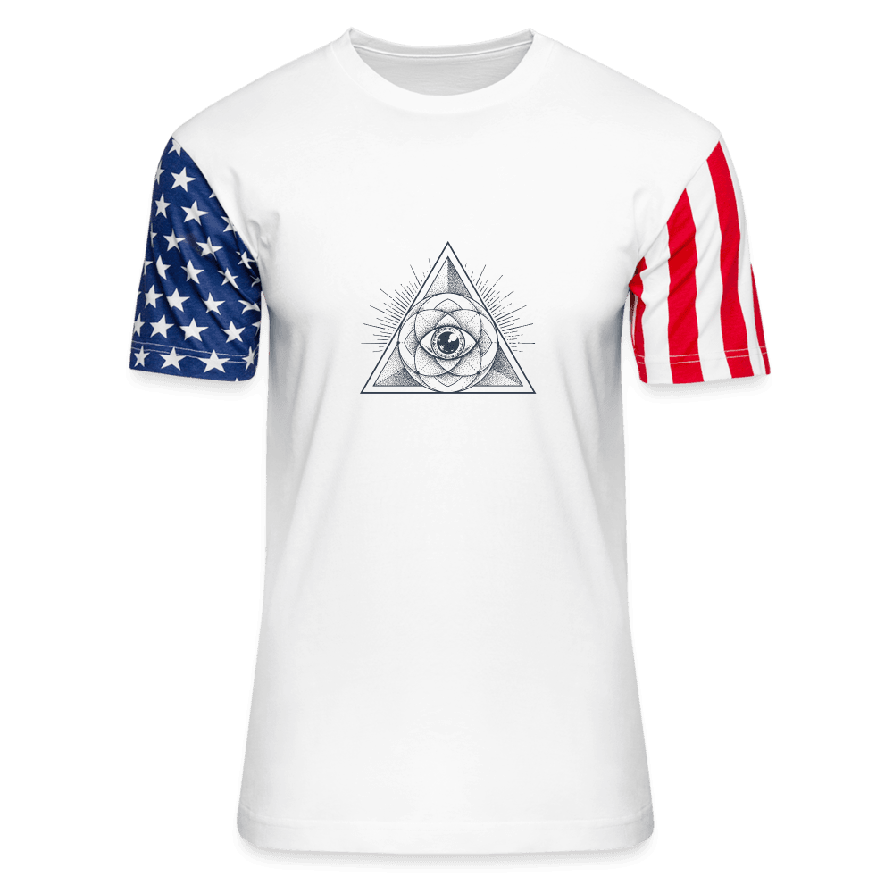 Adult Stars & Stripes T-Shirt | LAT Code Five™ 3976 - Concordia Style Boutique
