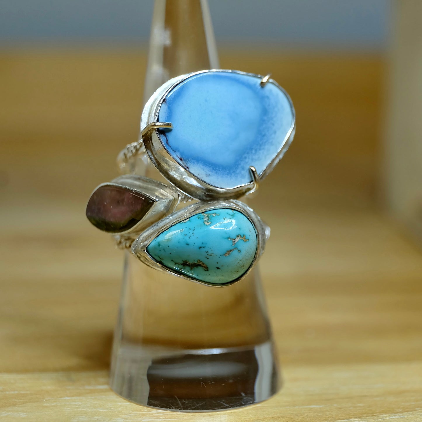 Golden Hills Turquoise Ring 14K Gold