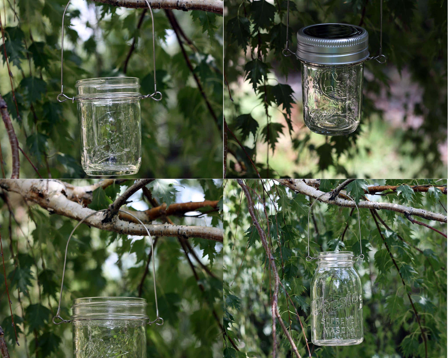 Stainless Steel Wire Handles for Mason Jars 6 Pack - Concordia Style Boutique