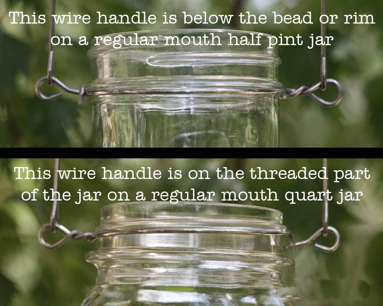 Stainless Steel Wire Handles for Mason Jars 6 Pack - Concordia Style Boutique