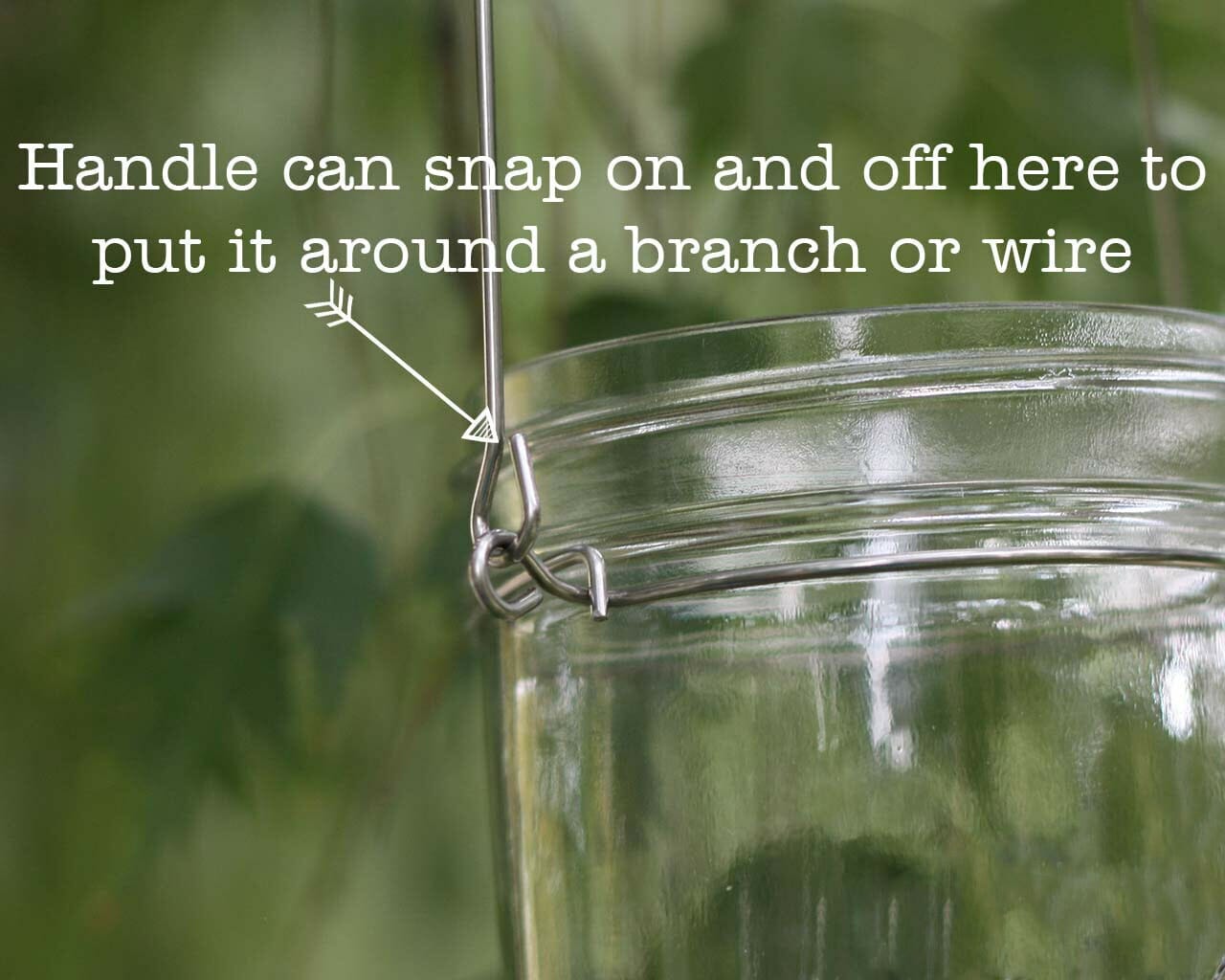 Stainless Steel Wire Handles for Mason Jars 6 Pack - Concordia Style Boutique