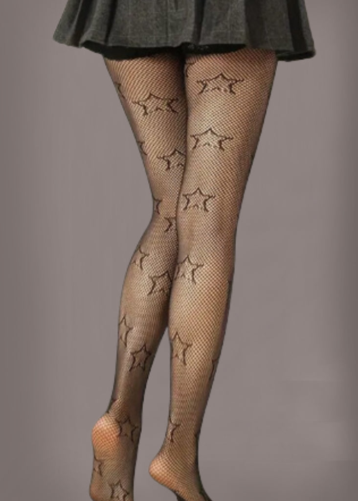 Star Fishnet Tights - Concordia Style Boutique