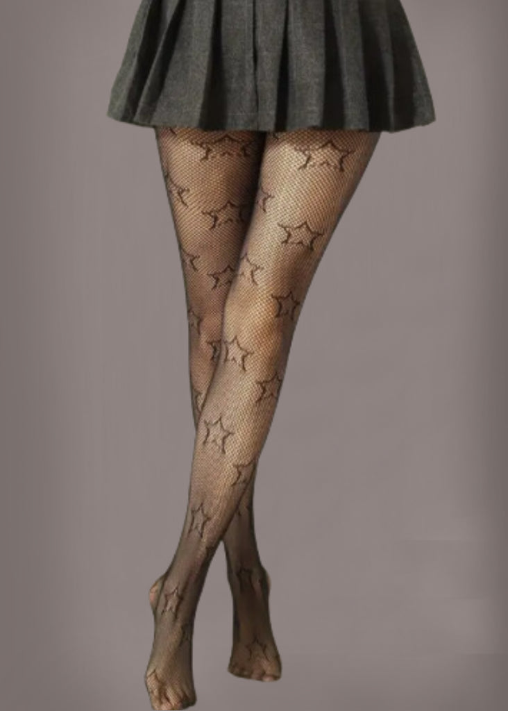 Star Fishnet Tights - Concordia Style Boutique