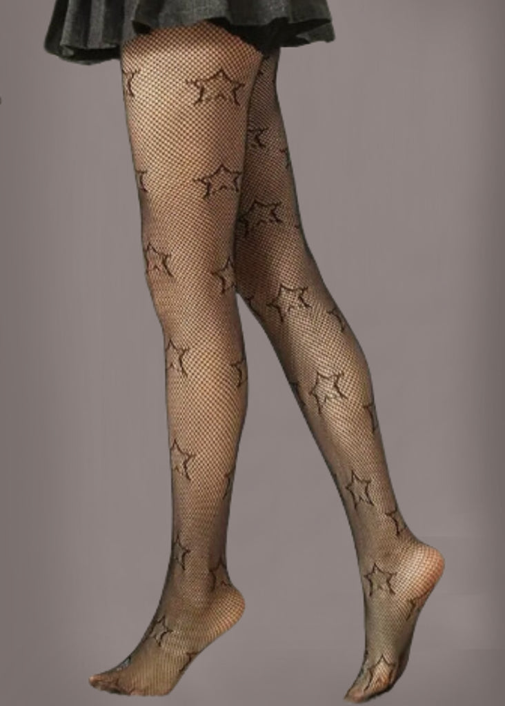 Star Fishnet Tights - Concordia Style Boutique