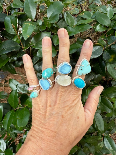 Golden Hills Turquoise Ring