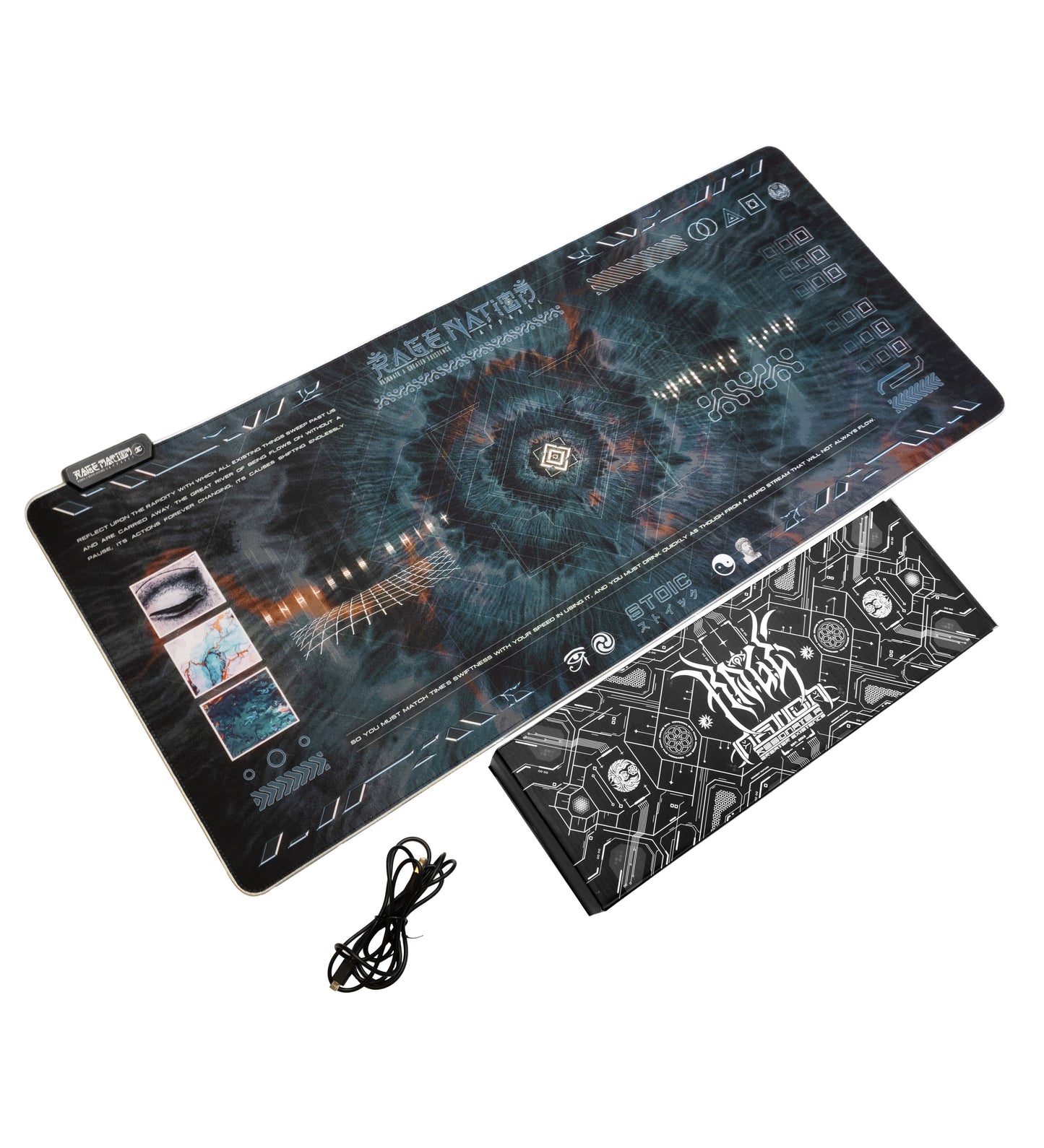ENDLESS SHIFT • XXL RGB GAMING MOUSEPAD - Concordia Style Boutique