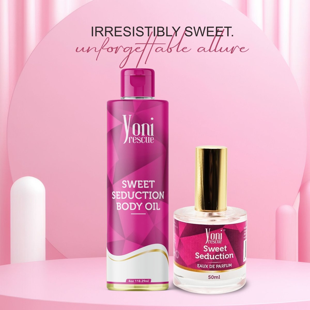 Sweet Seduction 2 pc set - Body Oil + Eu De Parfum