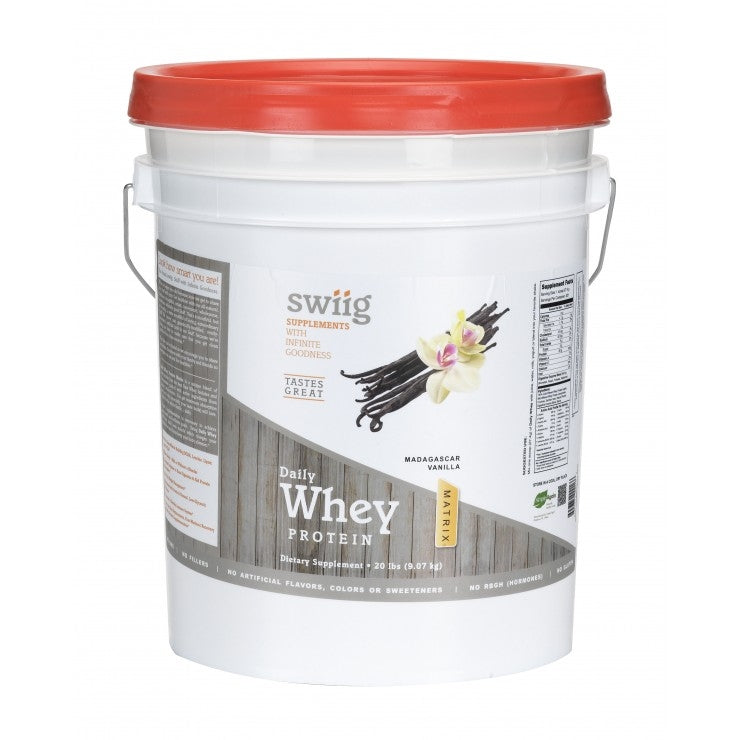 Vanilla Daily Whey Protein Matrix - Concordia Style Boutique
