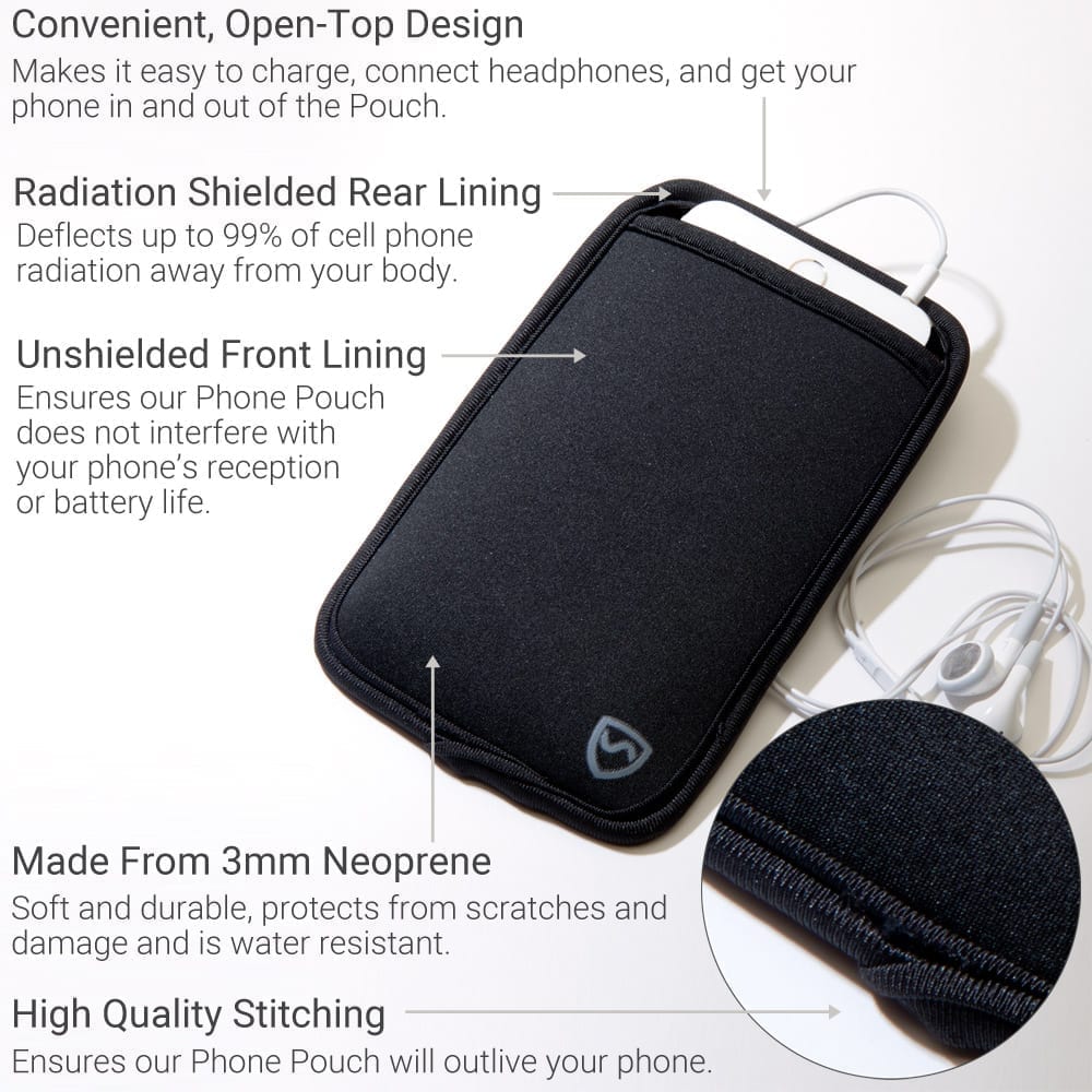 SYB Phone Pouch - EMF & 5G Blocker For Android And iPhone Cell Phones - Concordia Style Boutique