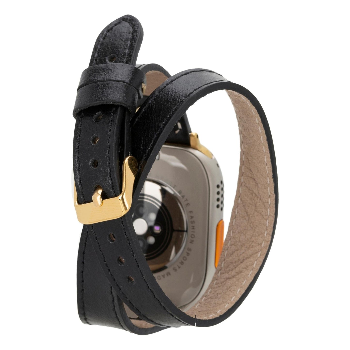Syracuse Double Tour Leather Bands for Apple Watch 9, Ultra 2 and SE - Concordia Style Boutique