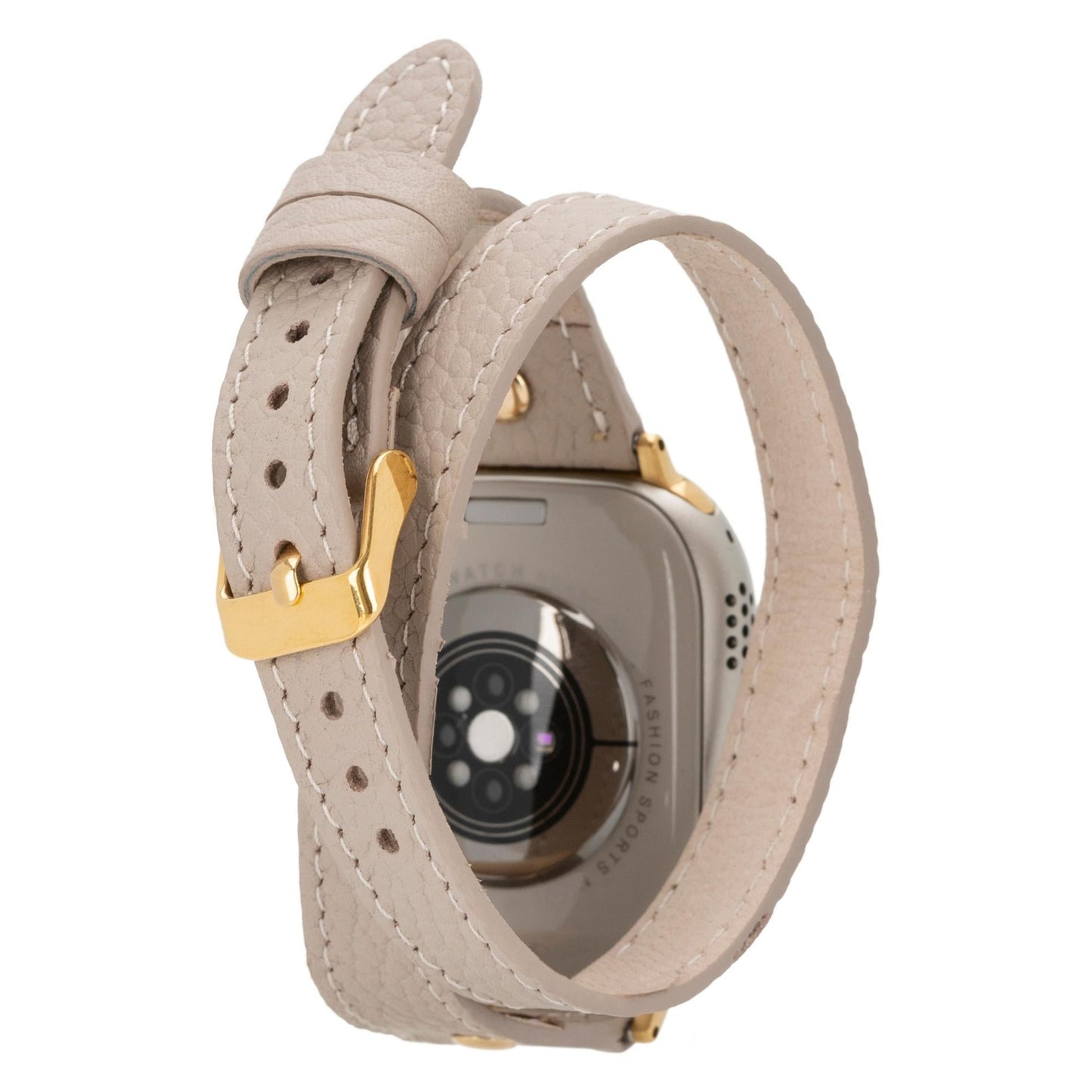 Syracuse Double Tour Leather Bands for Apple Watch 9, Ultra 2 and SE - Concordia Style Boutique