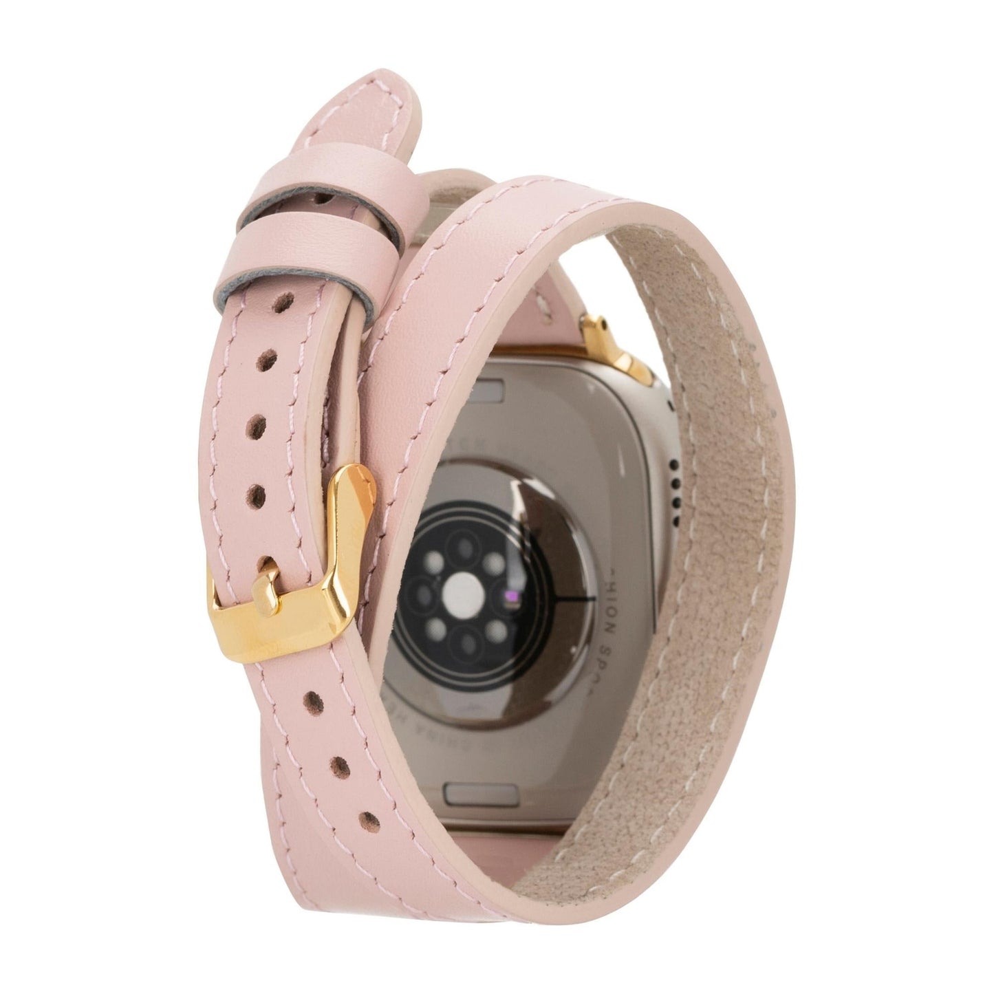 Syracuse Double Tour Leather Bands for Apple Watch 9, Ultra 2 and SE - Concordia Style Boutique