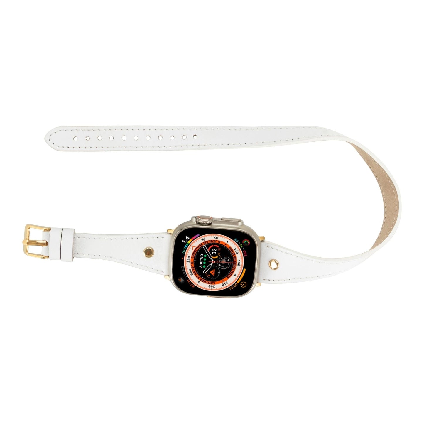 Syracuse Double Tour Leather Bands for Apple Watch 9, Ultra 2 and SE - Concordia Style Boutique