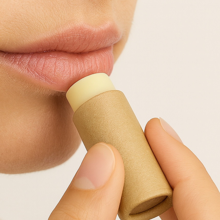 Vanilla Tallow Lip Balm – .35 oz Travel Size