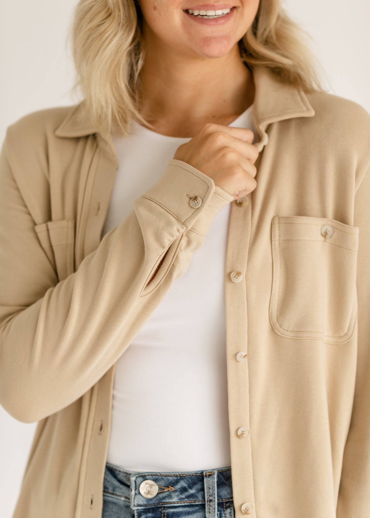 Taylor Ultra Soft Button Front Shirt - Concordia Style Boutique