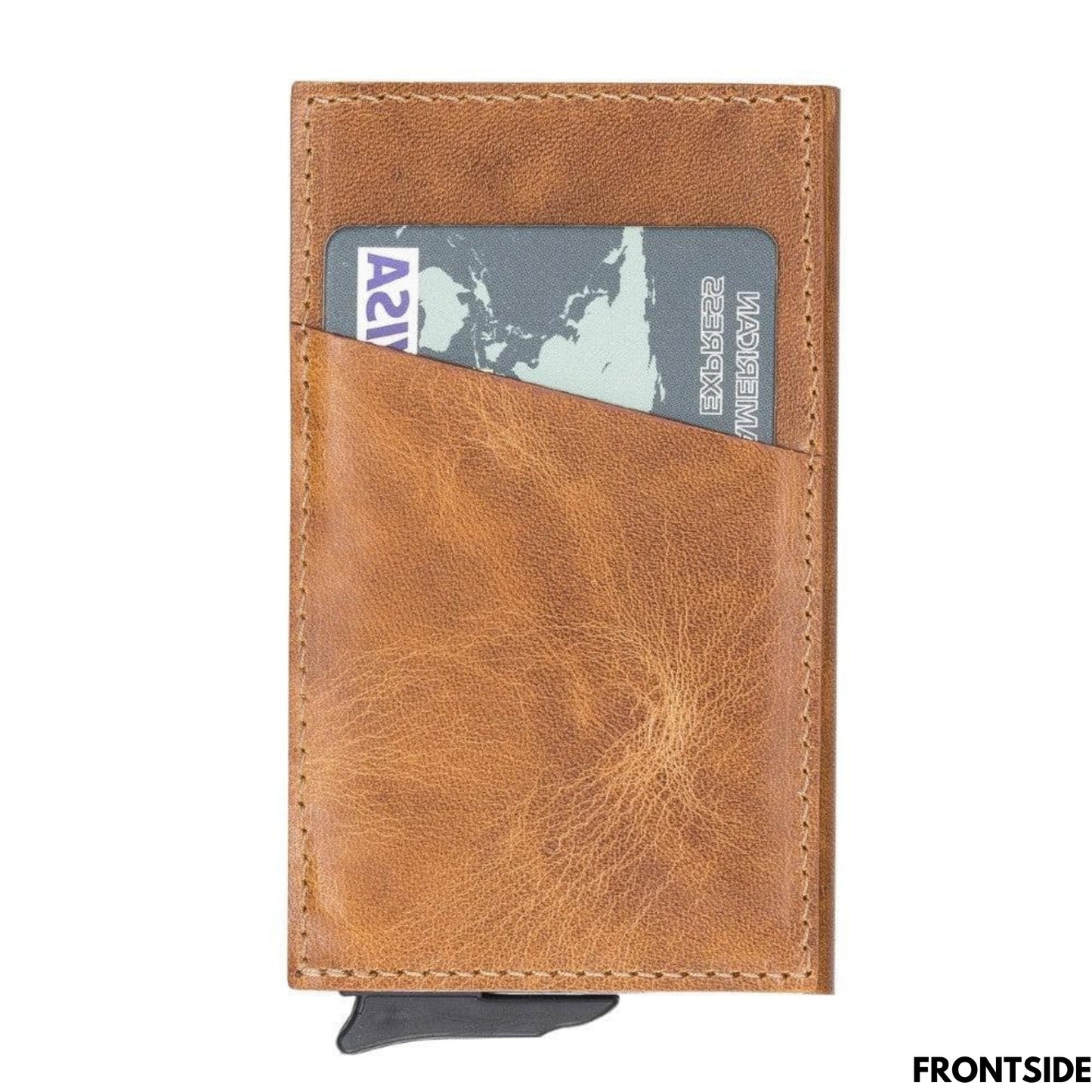 Telluride Leather Popup Cardholder for Men and Women - Concordia Style Boutique