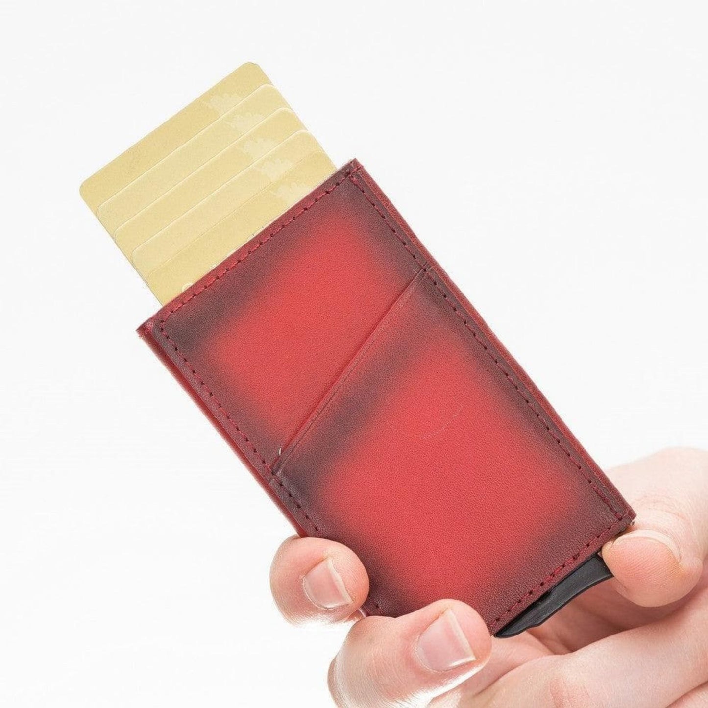 Telluride Leather Popup Cardholder for Men and Women - Concordia Style Boutique