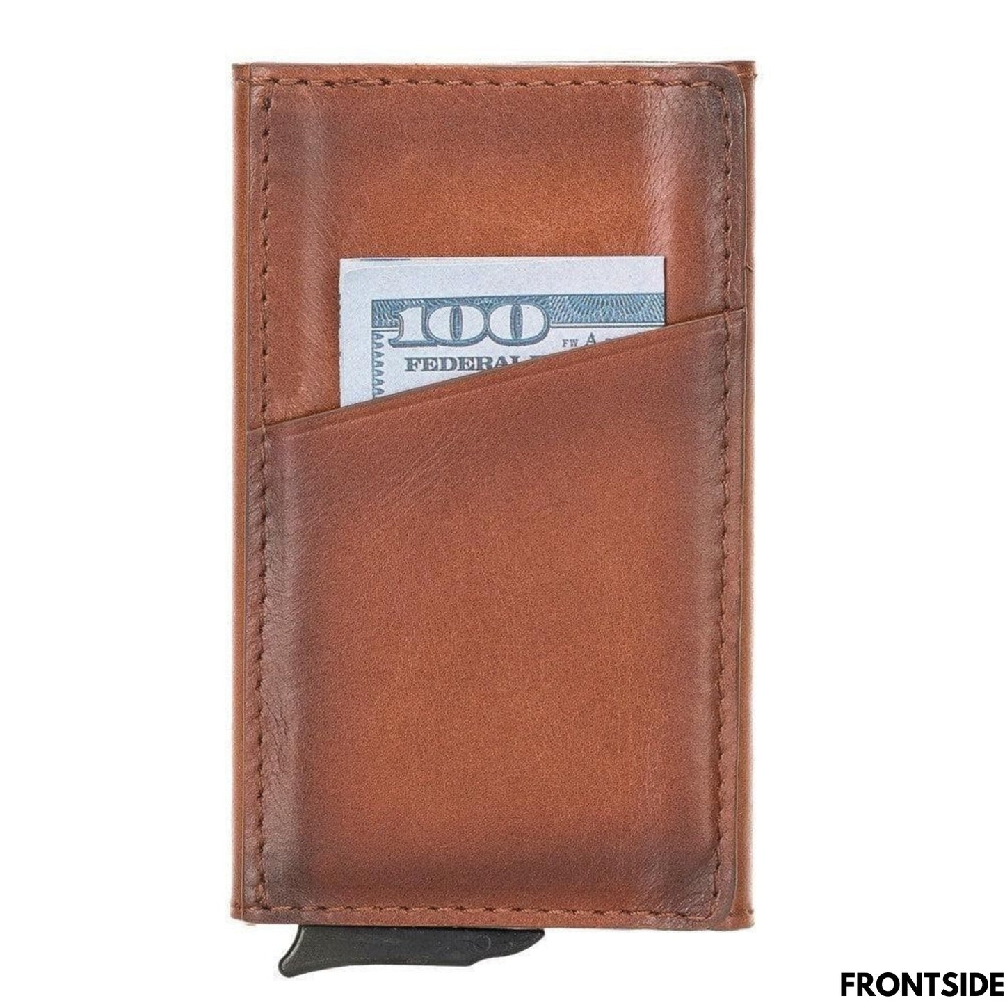 Telluride Leather Popup Cardholder for Men and Women - Concordia Style Boutique