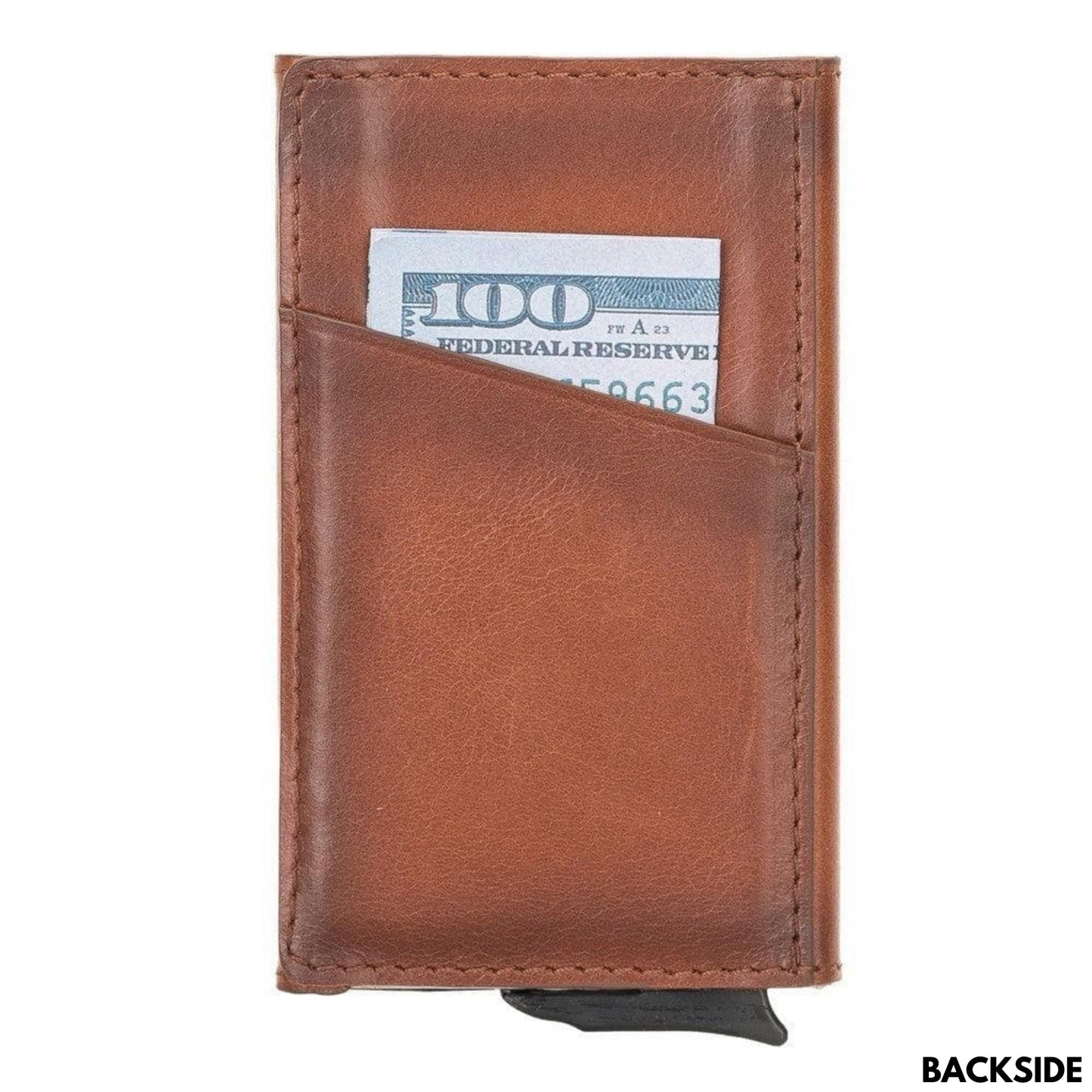 Telluride Leather Popup Cardholder for Men and Women - Concordia Style Boutique