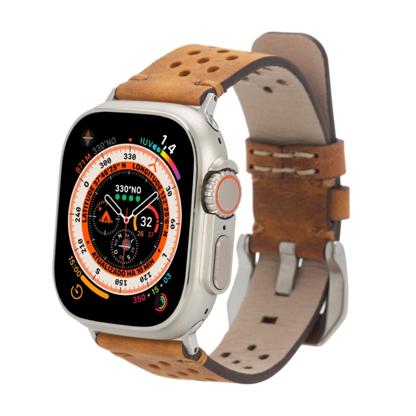 Teton Leather Bands for Apple Watch 9, Ultra 2 and SE - Concordia Style Boutique