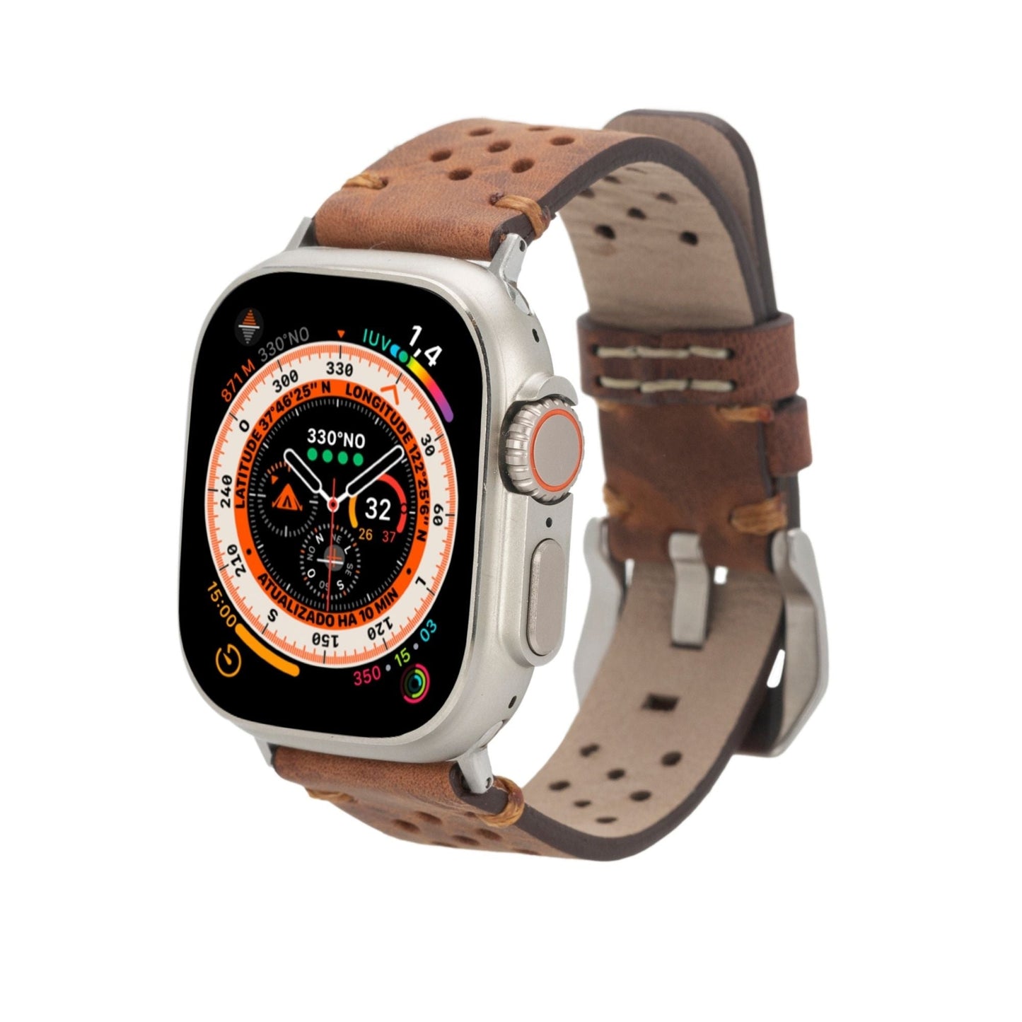 Teton Leather Bands for Apple Watch 9, Ultra 2 and SE - Concordia Style Boutique