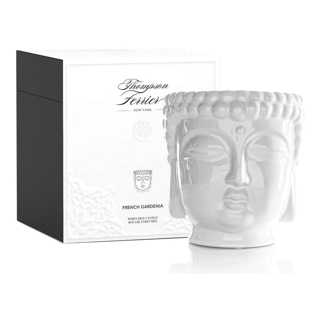 White Buddha Candle - Concordia Style Boutique