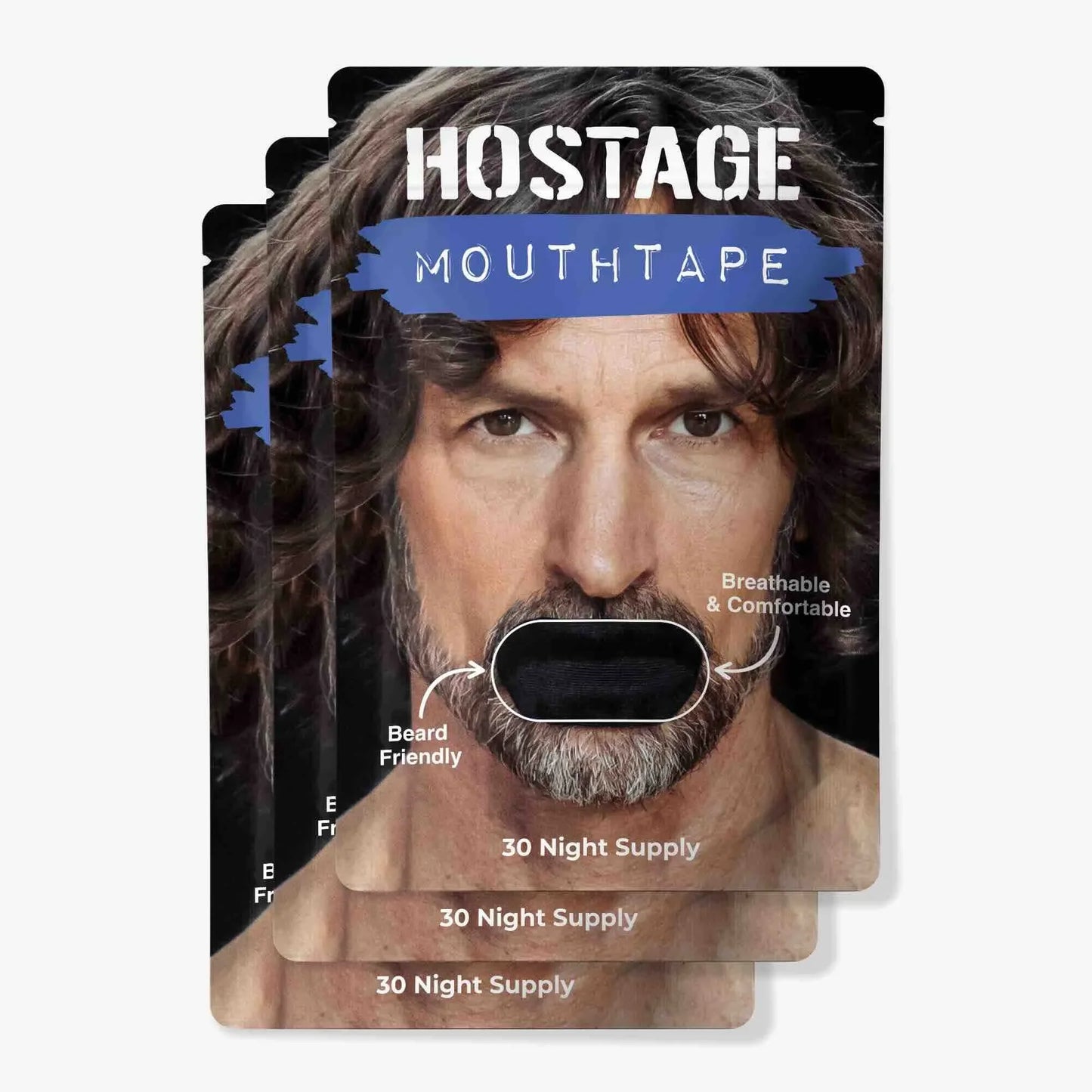 Hostage Mouth Tape - Reduces Snoring and; Enhances Sleep Quality