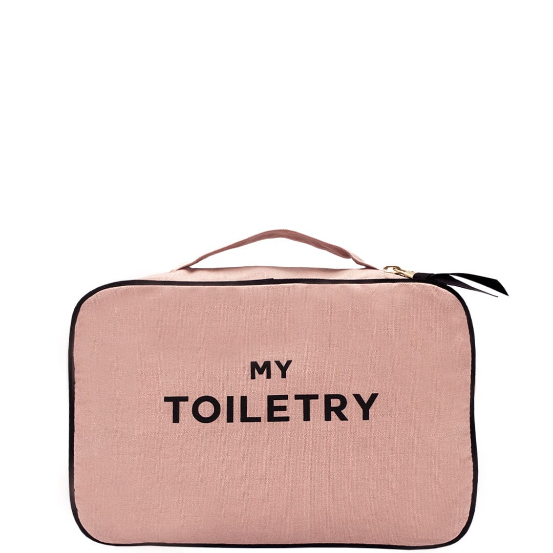 Folding/Hanging Toiletry Case, Pink/Blush - Concordia Style Boutique