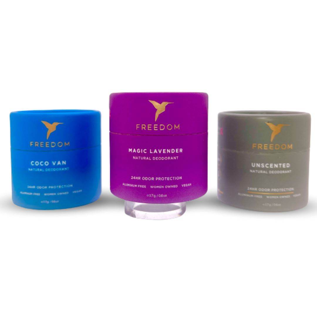 Eco-friendly Deodorant - 0.6oz Each Variety Pack - Concordia Style Boutique