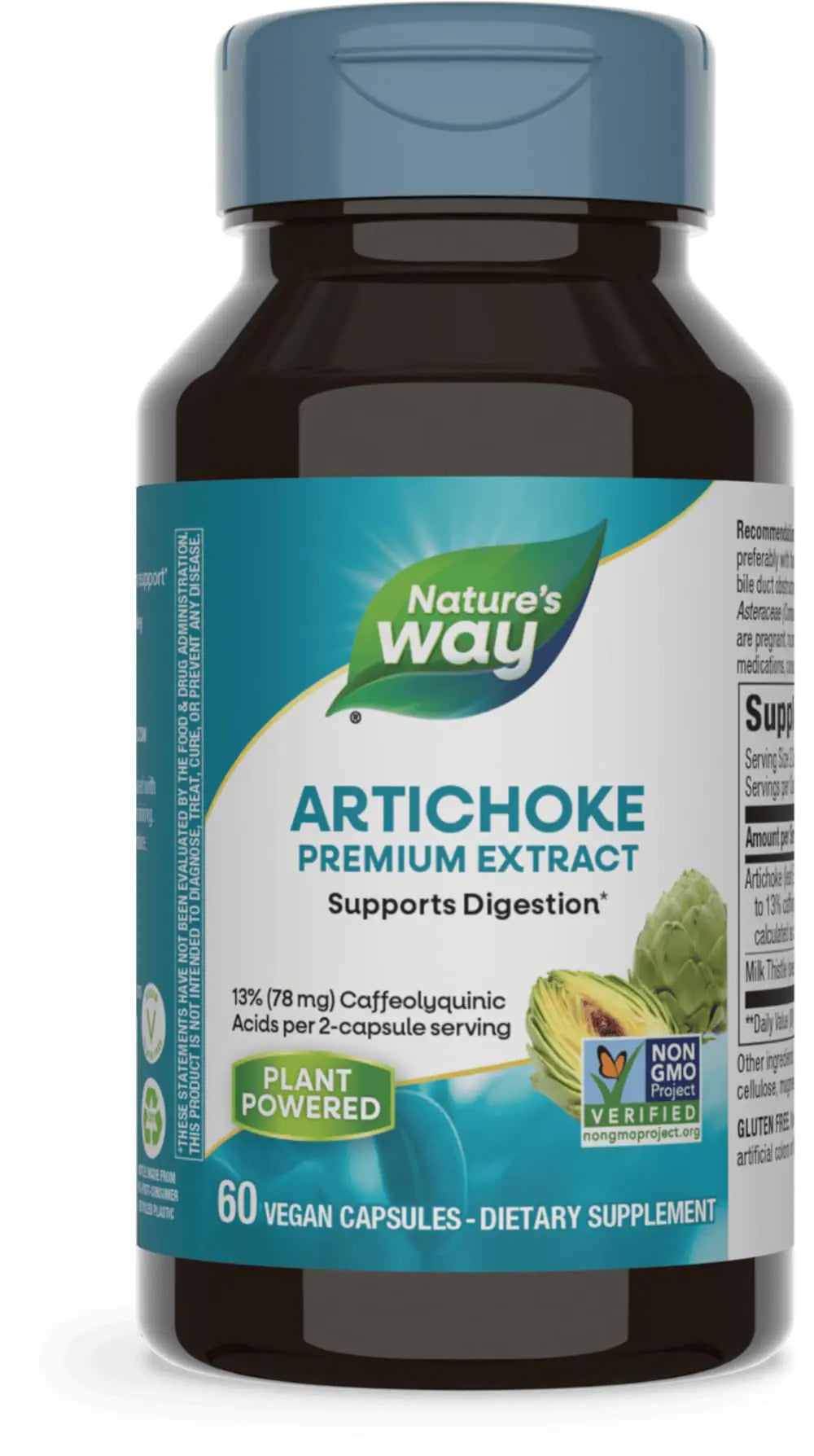 Artichoke Premium Extract - Supports Digestion* Non-GMO - Project Verified - Vegan Gluten-Free - 60 Capsules (Packaging May Vary) - Premium Artichoke Premium Extract from Concordia Style Boutique - Just $21.61! Shop now at Concordia Style Boutique