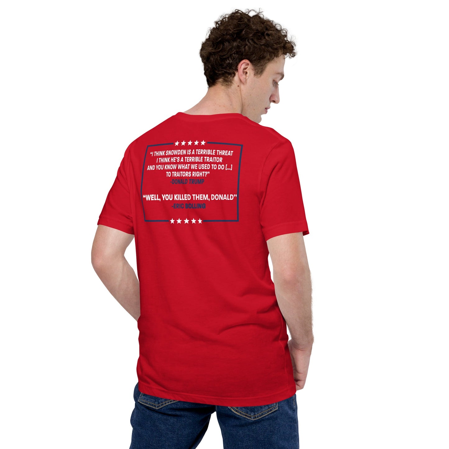 (Trump Didn't) Pardon Assange Pardon Snowden Pardon Ulbricht T-Shirt - Concordia Style Boutique