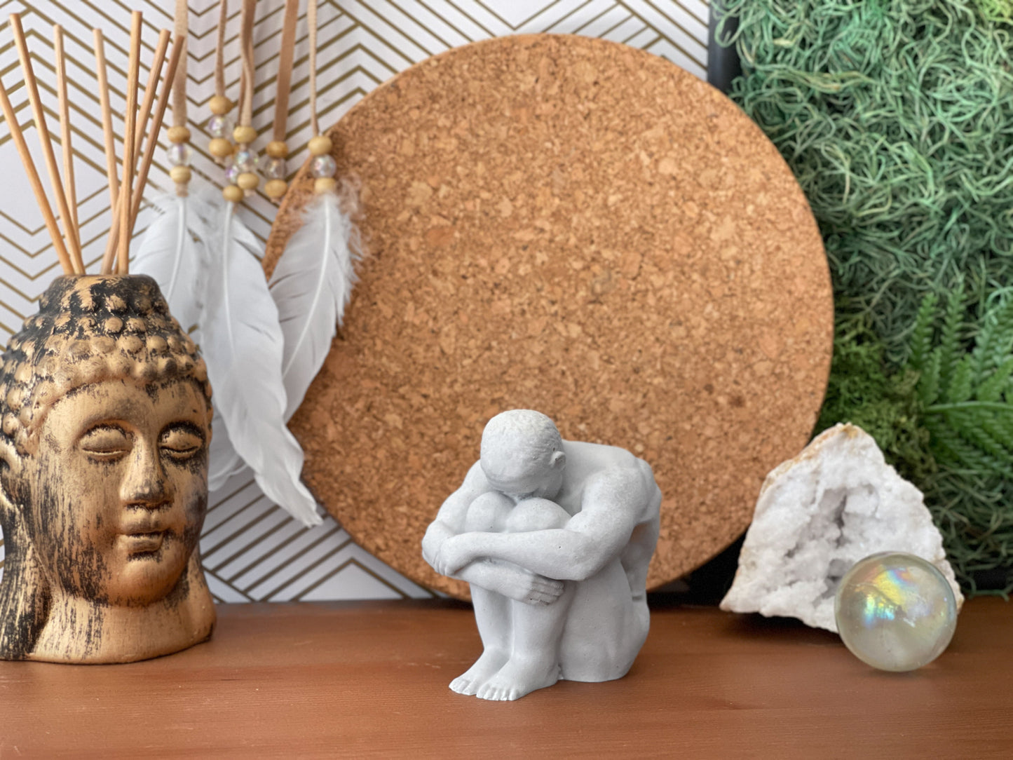 NUDE MALE BODY FIGURINE #1 - Concordia Style Boutique