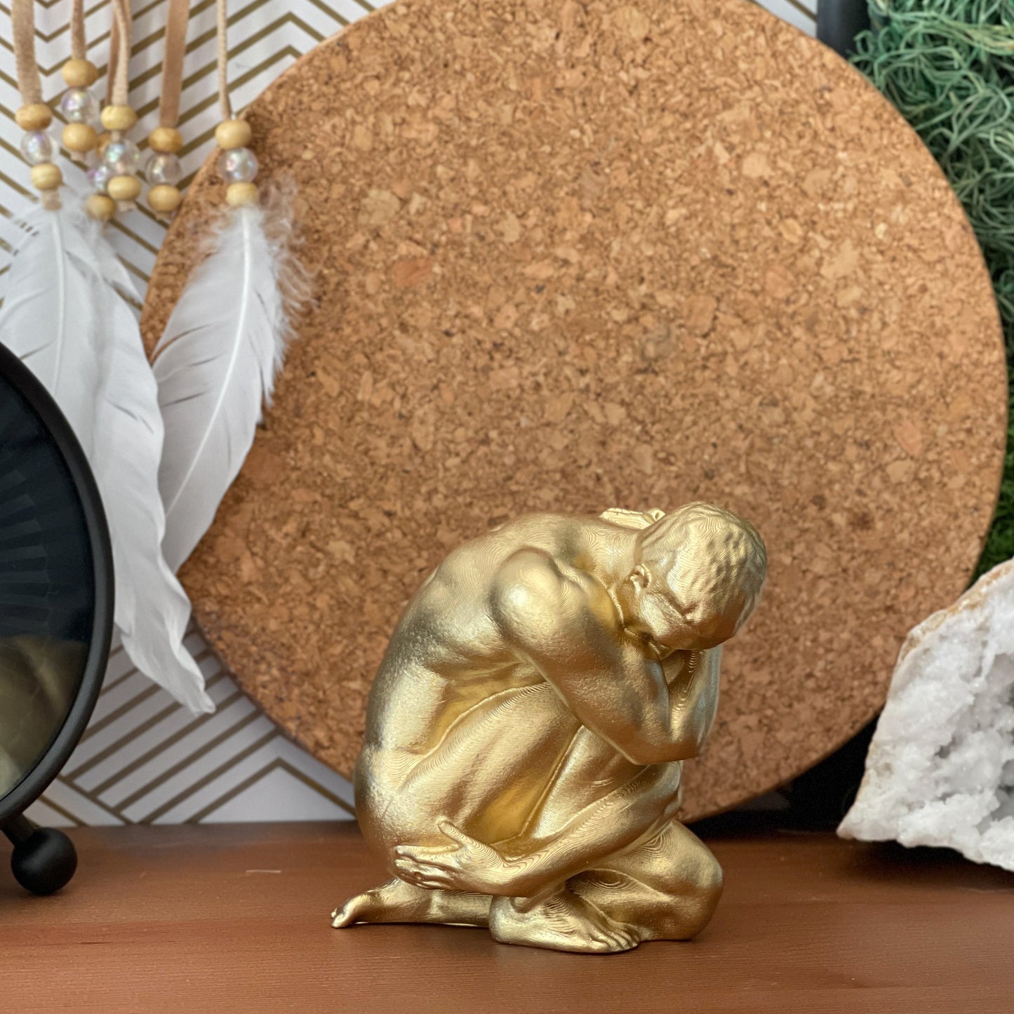 NUDE MALE BODY FIGURINE #3 - Concordia Style Boutique