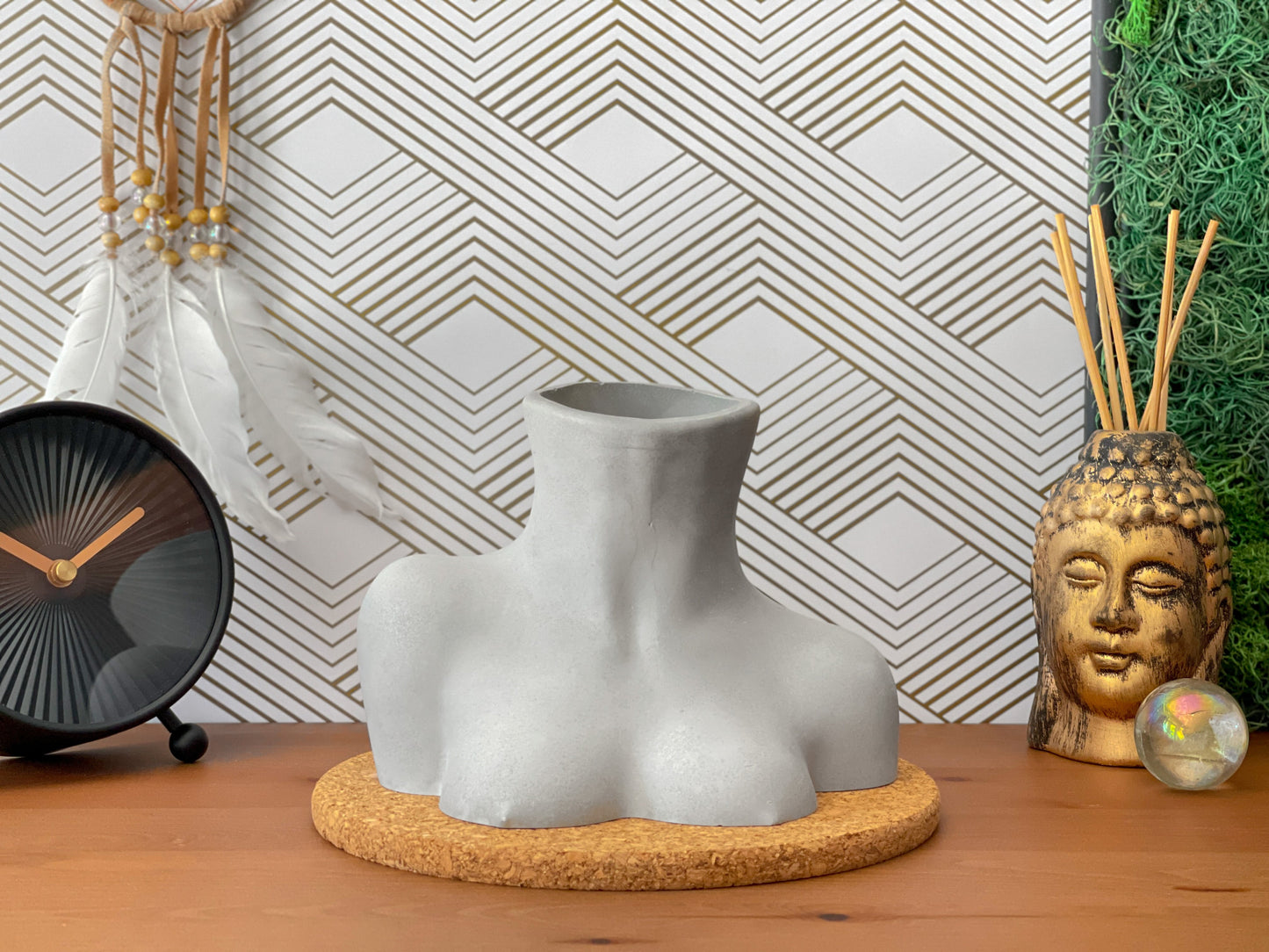 Large Female Body Vase - Concordia Style Boutique