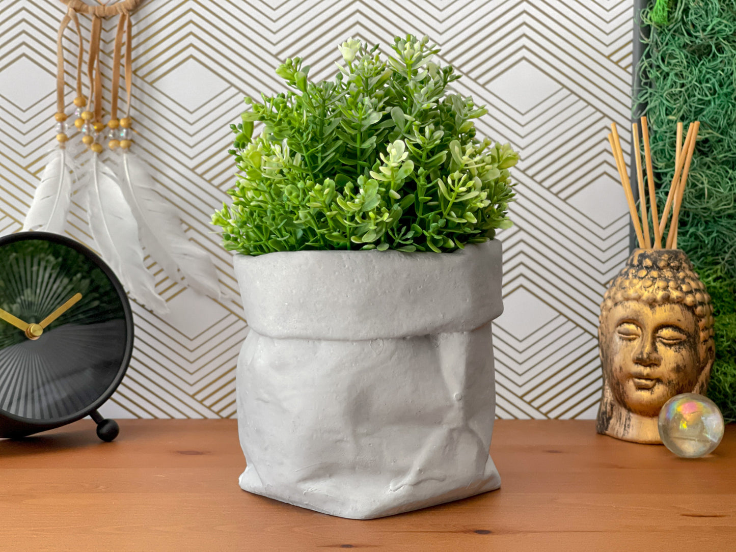 Paper Bag Succulent Planter Pot - Concordia Style Boutique